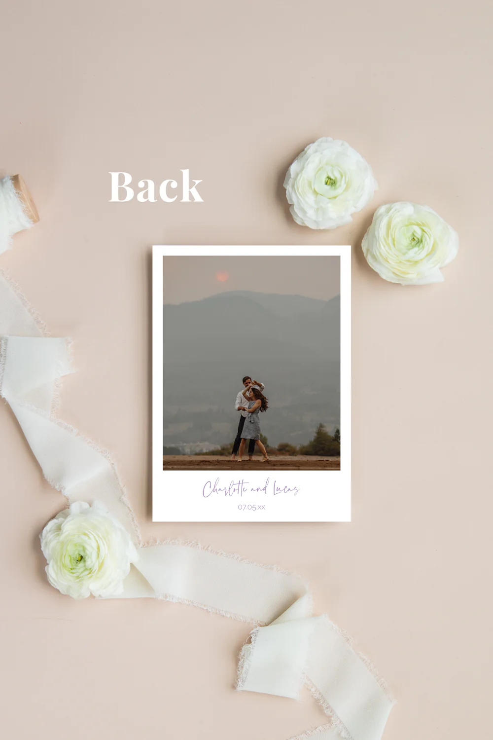 Lavender and Cream Minimalist Invitation Suite Template - 025 - Image 4