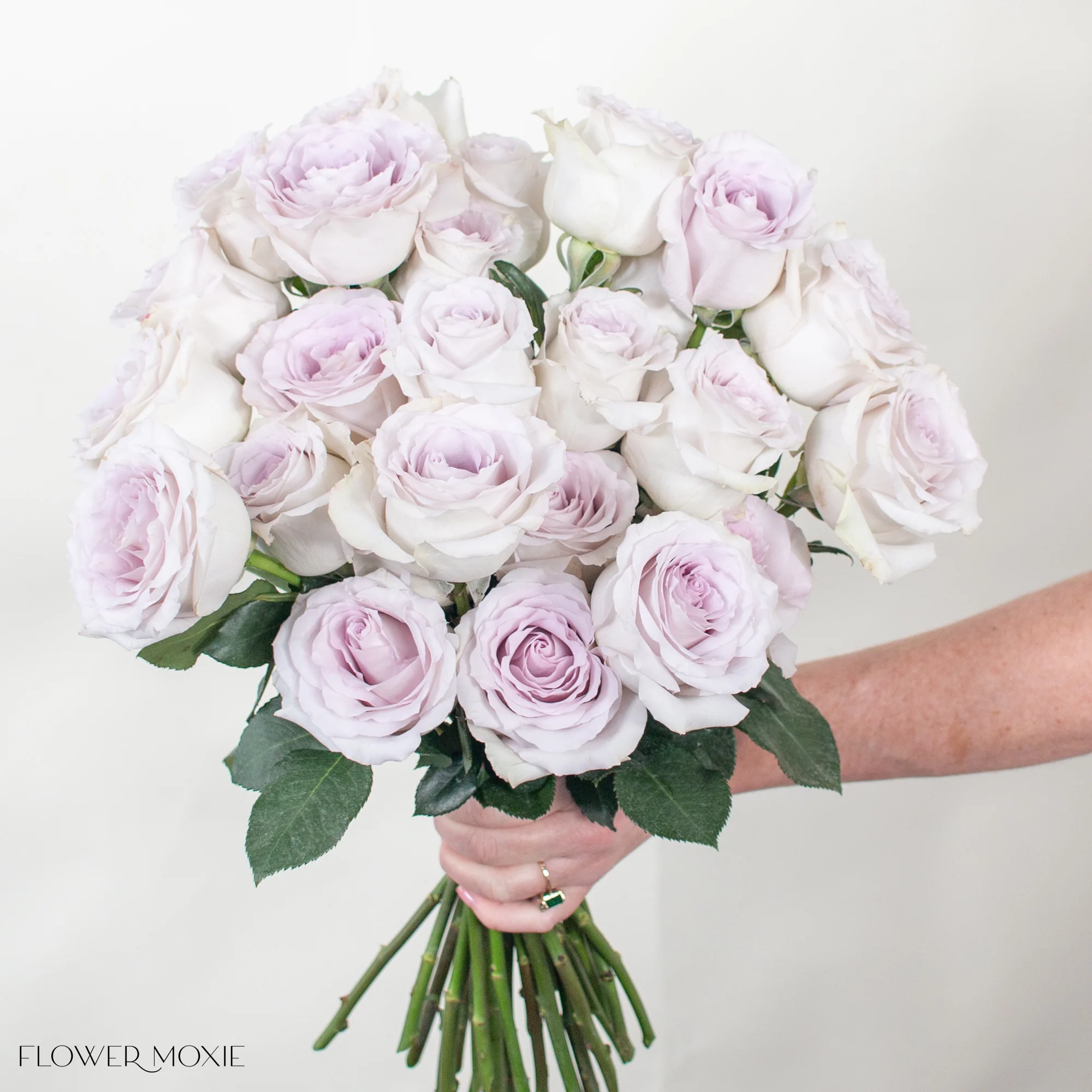 Soft Lavender Andrea Rose - Image 3