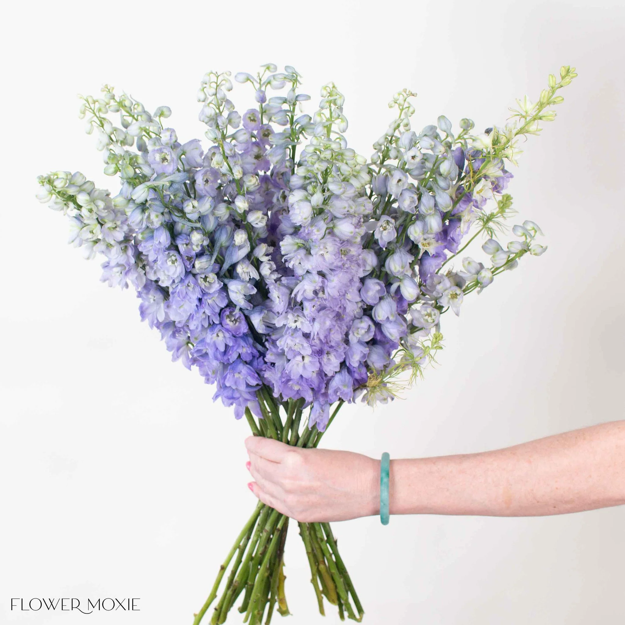 Lavender Delphinium Flower - Image 2