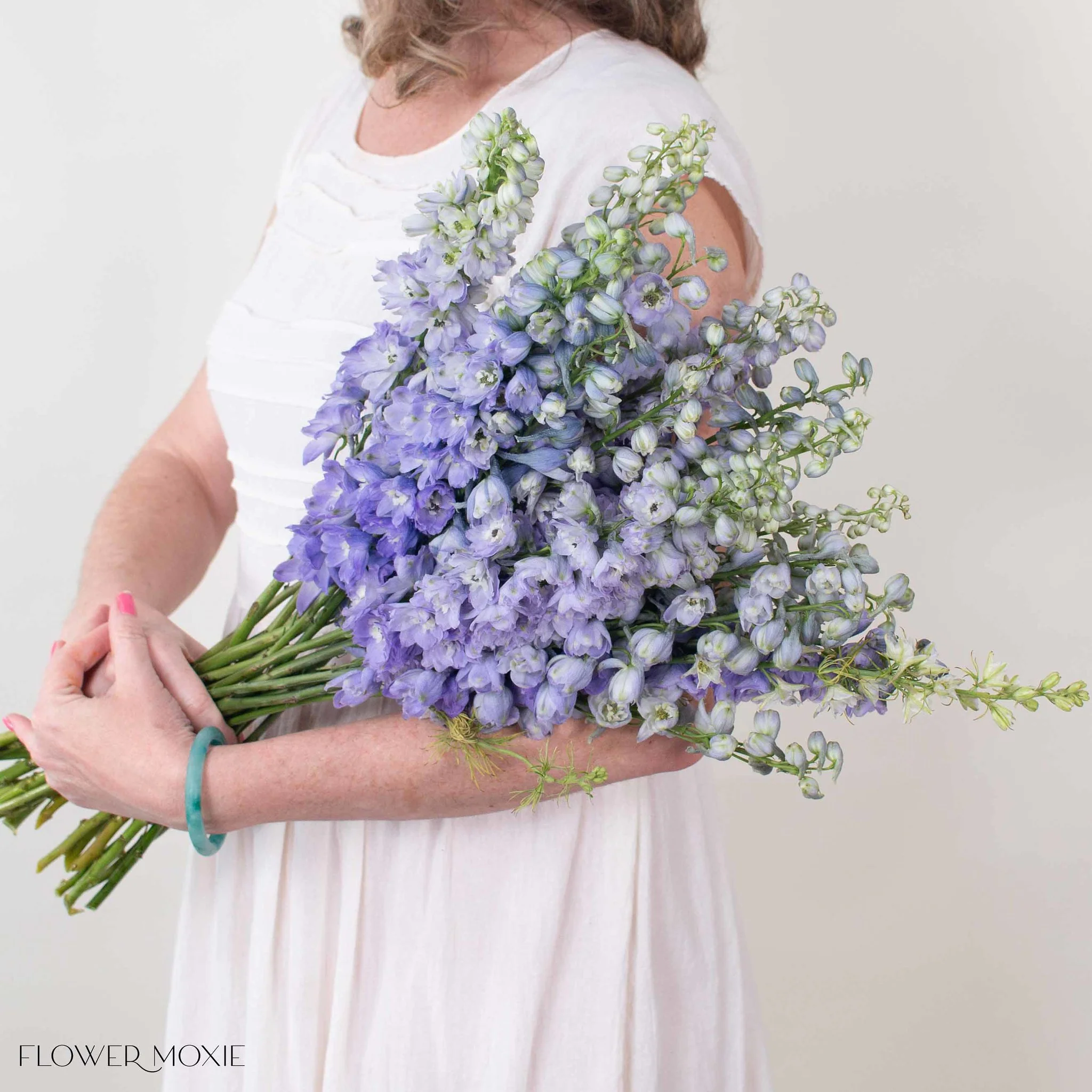Lavender Delphinium Flower - Image 3