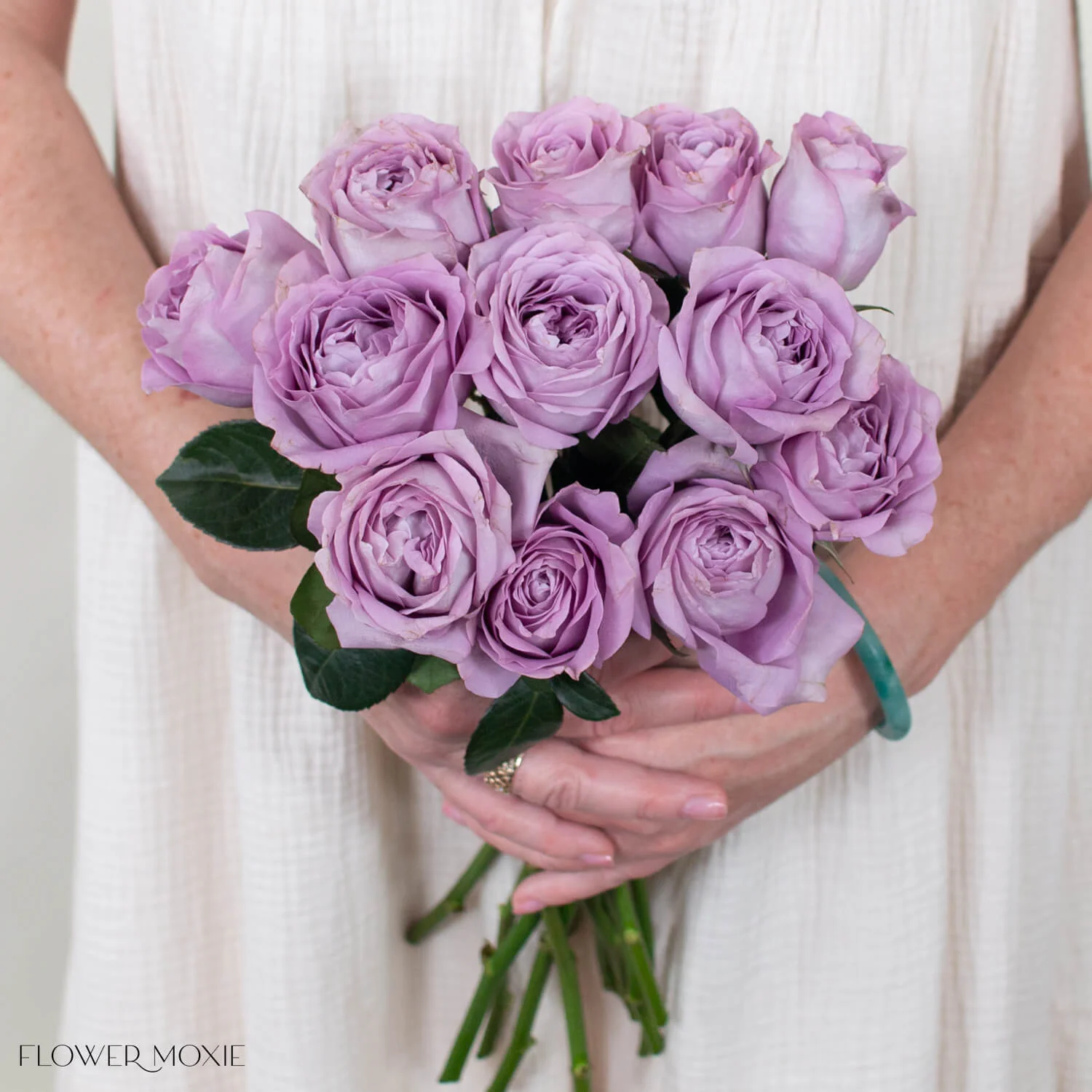 Lavender Bouquet Garden Rose