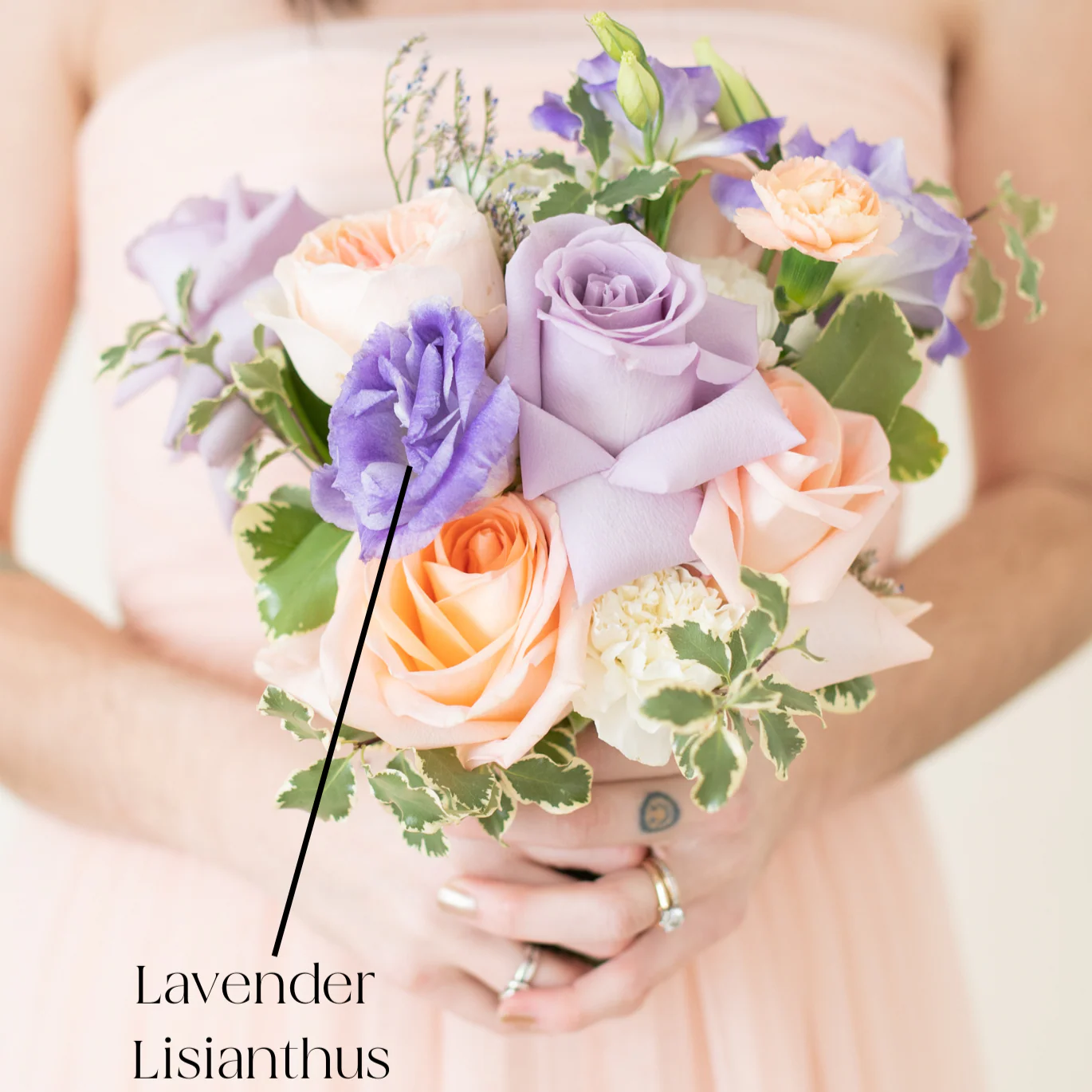 Lavender Lisianthus Flower - Image 2