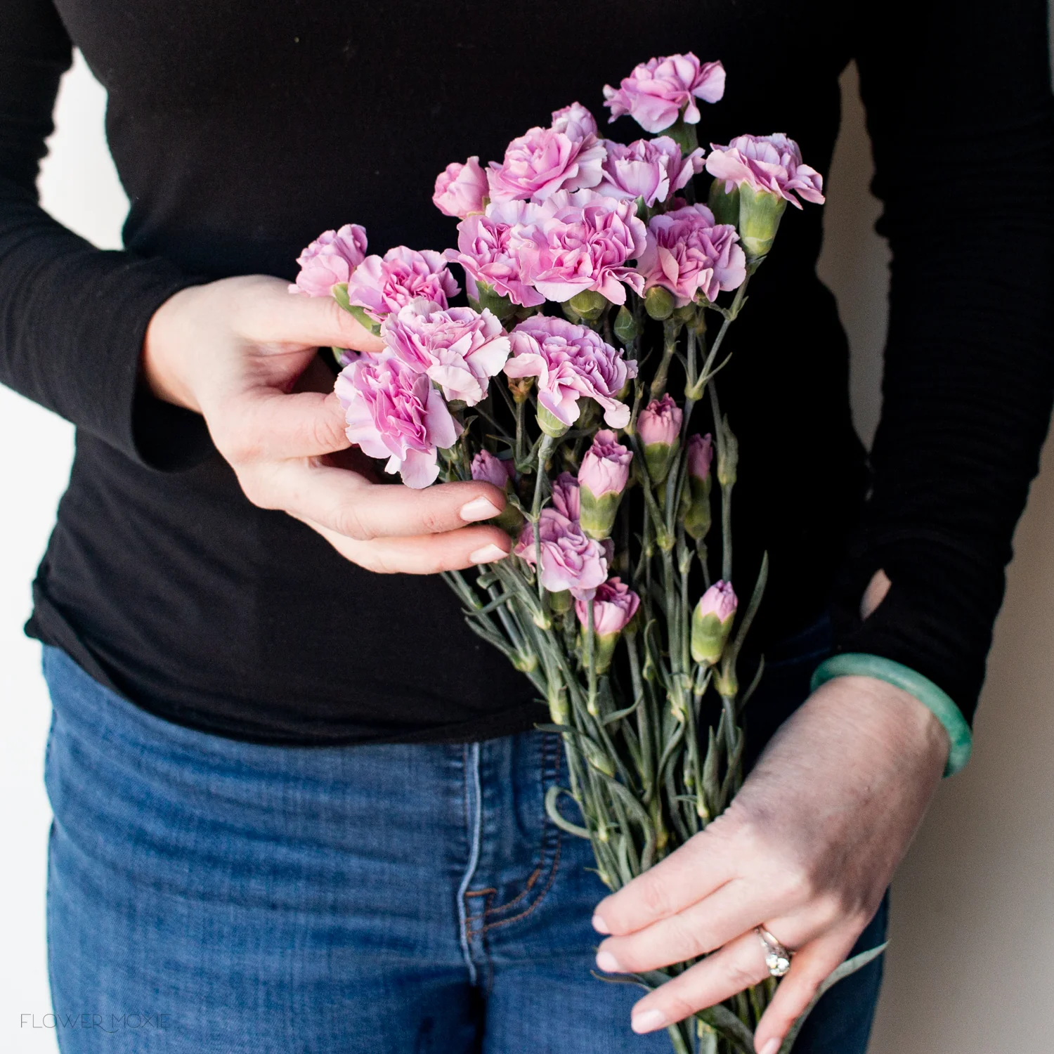 Lavender Mini Carnation Flower - Image 4