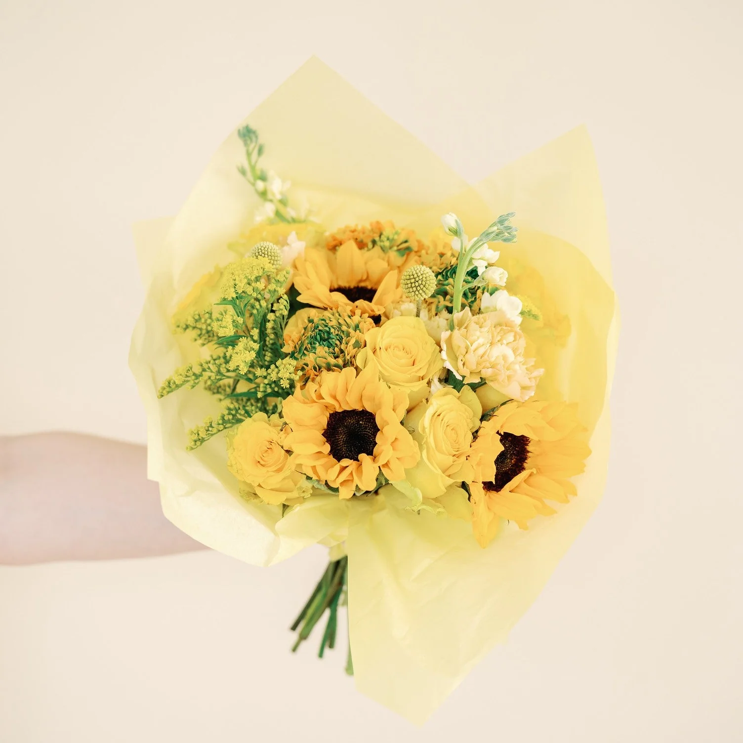 Lemon Sunshine Bridal Bouquet - Image 3
