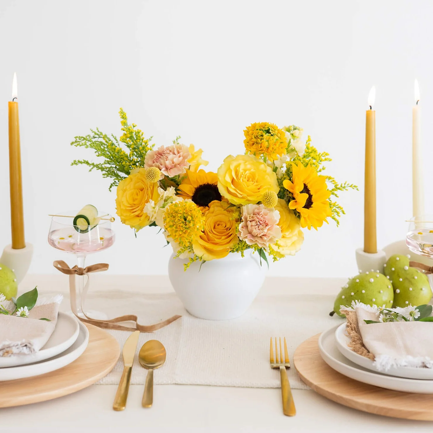 Lemon Sunshine Centerpiece - Image 3