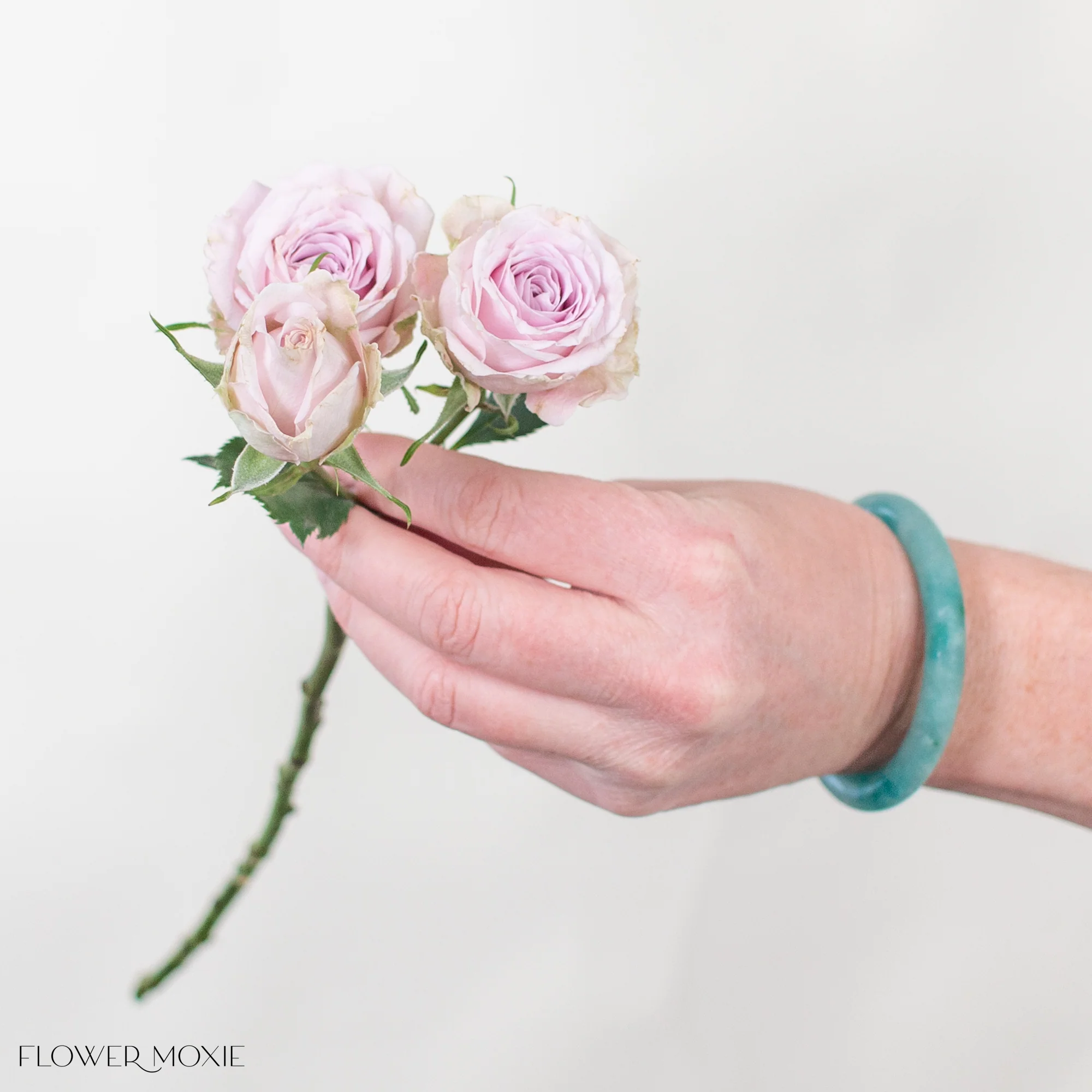 Blush Mauve Spray Roses - Image 4