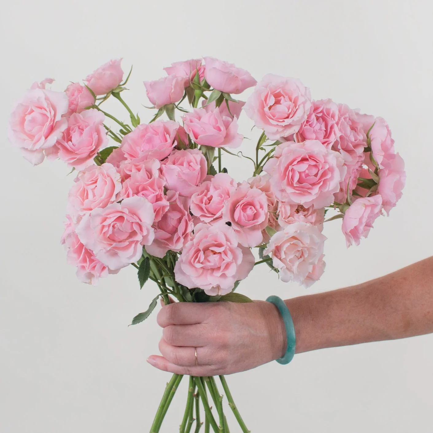 Light Pink Spray Roses - Image 4