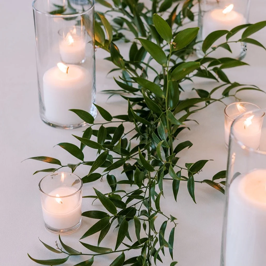 Loose Italian Ruscus Table Runner or Garland - Image 9