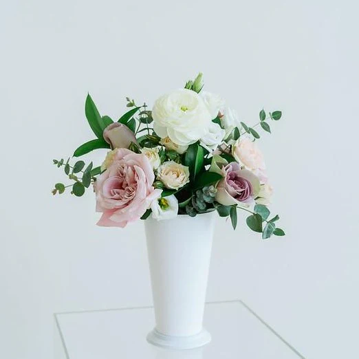Mauve and Cream Full DIY Centerpiece Kit - Makes 7-8