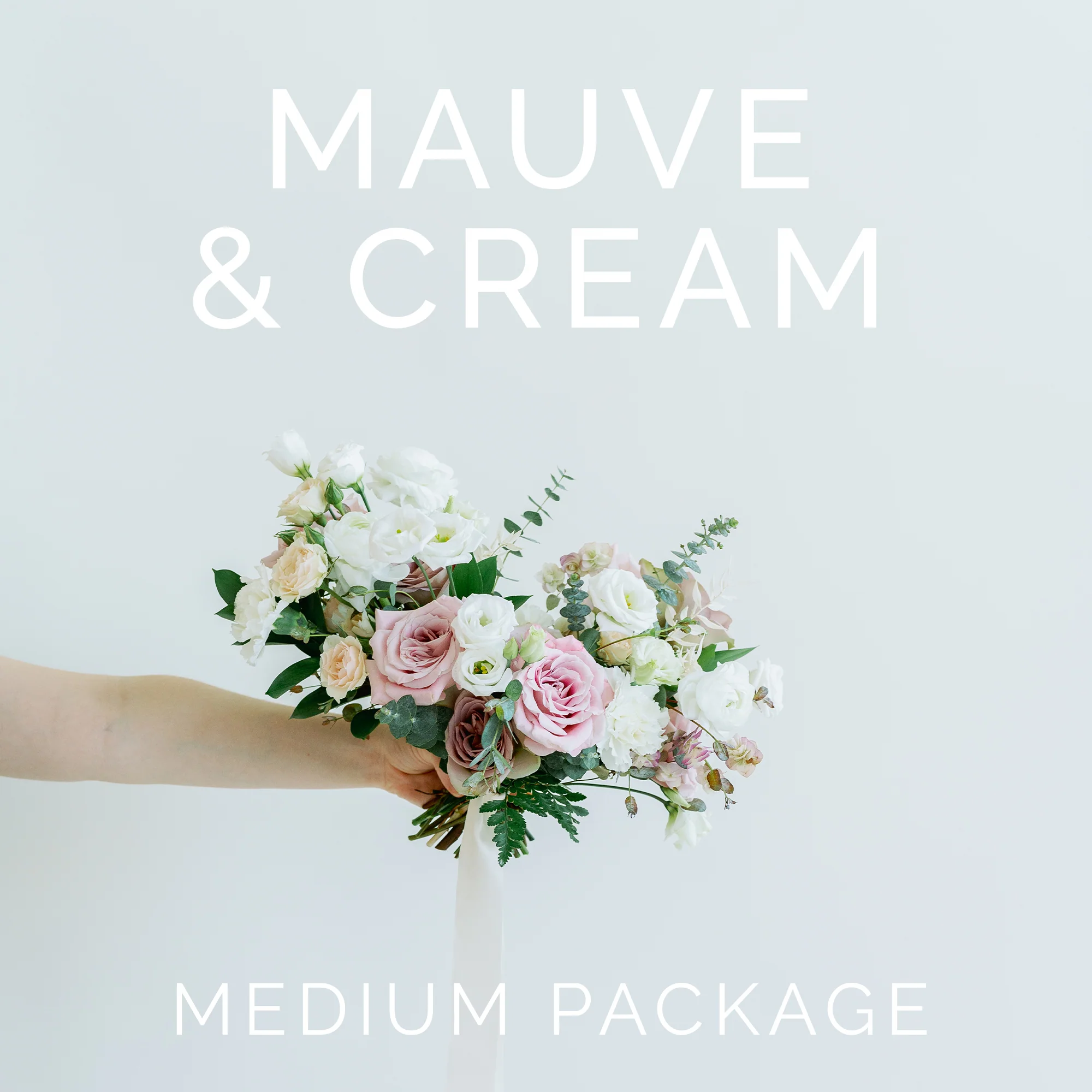 Mauve and Cream Full DIY - Medium Package
