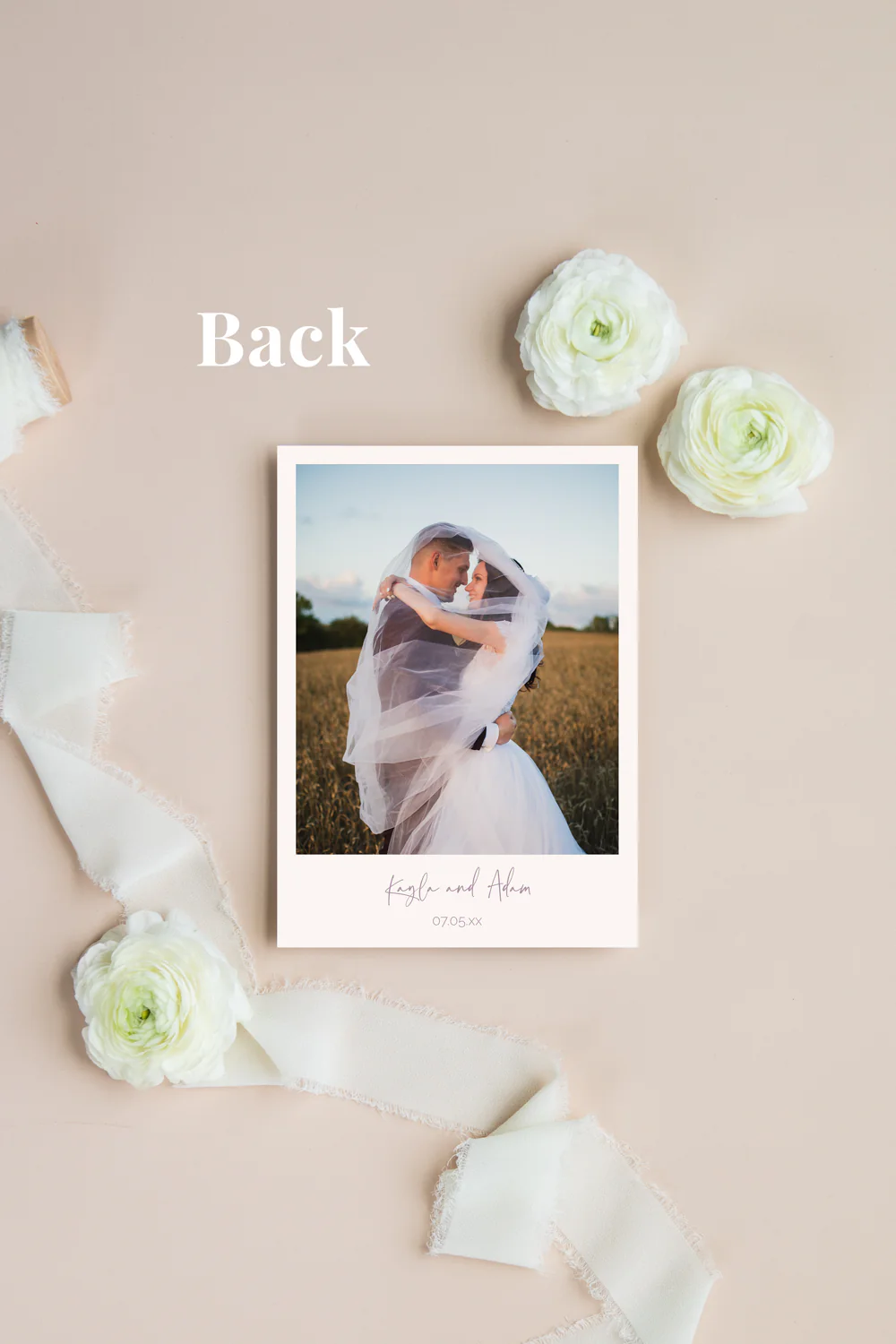 Mauve and Cream Minimalist Invitation Suite Template - 025 - Image 4