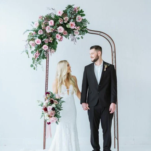 Mauve and Plum Full DIY Ceremony Flowers
