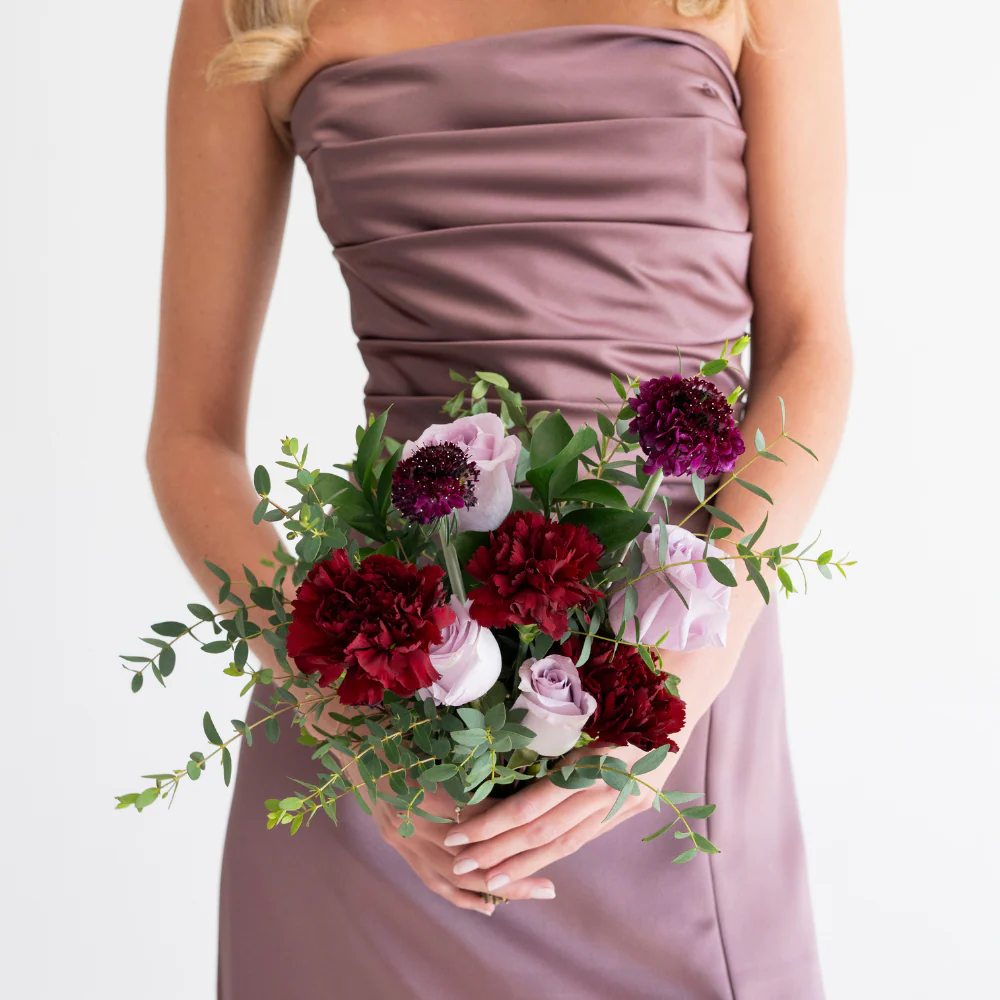 Amethyst Bridesmaid Bouquet