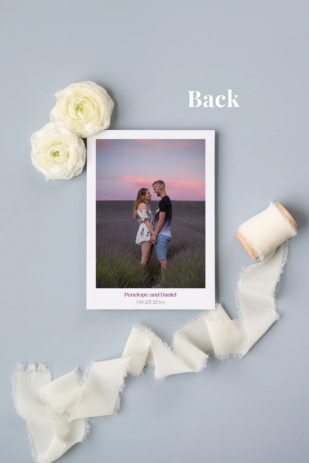 Moody Violet Invitation Suite Template - 030 - Image 4