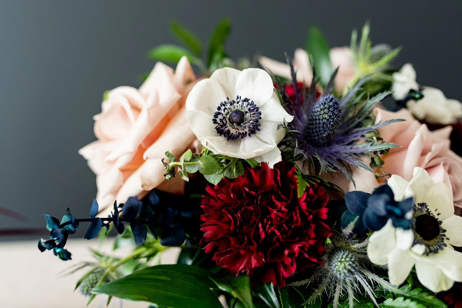 Navy and Wine Full DIY Centerpiece Set - Image 5