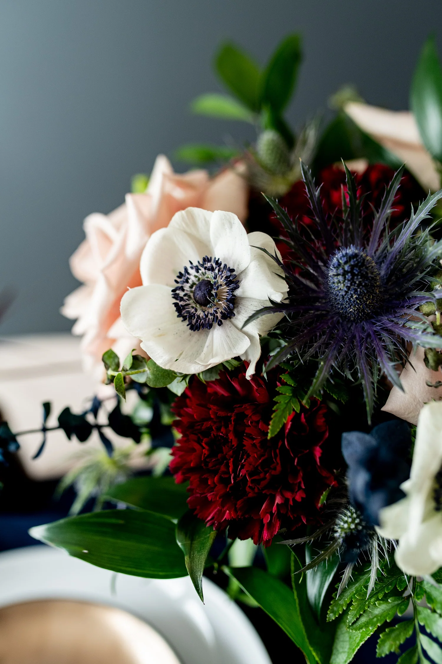 Navy and Wine Full DIY Centerpiece Set - Image 6