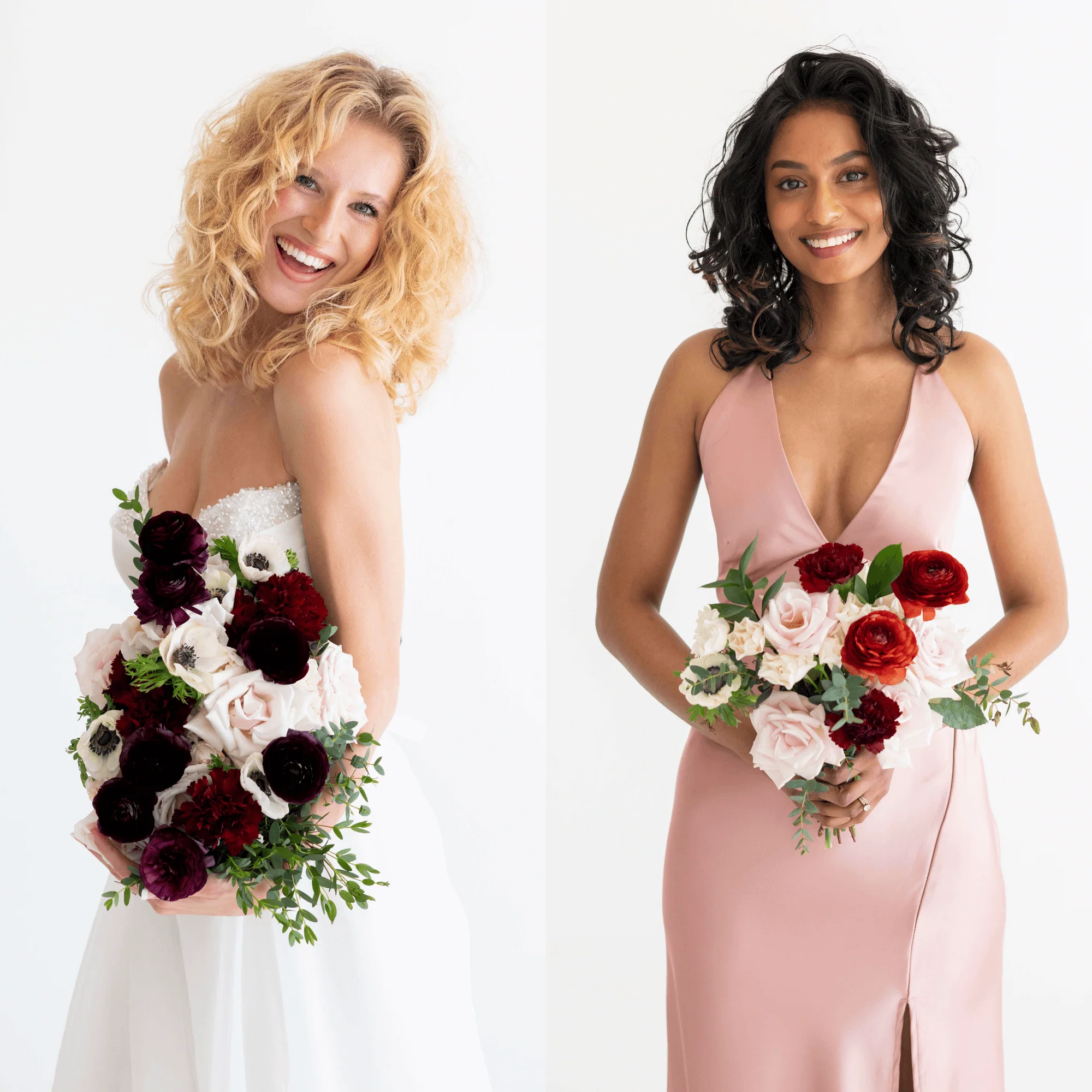 Navy and Wine Premade Plus - Bridal + 5 Maids