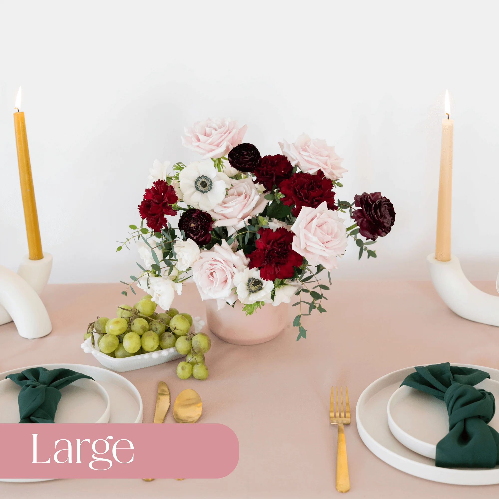 Navy and Wine Premade Plus - Large