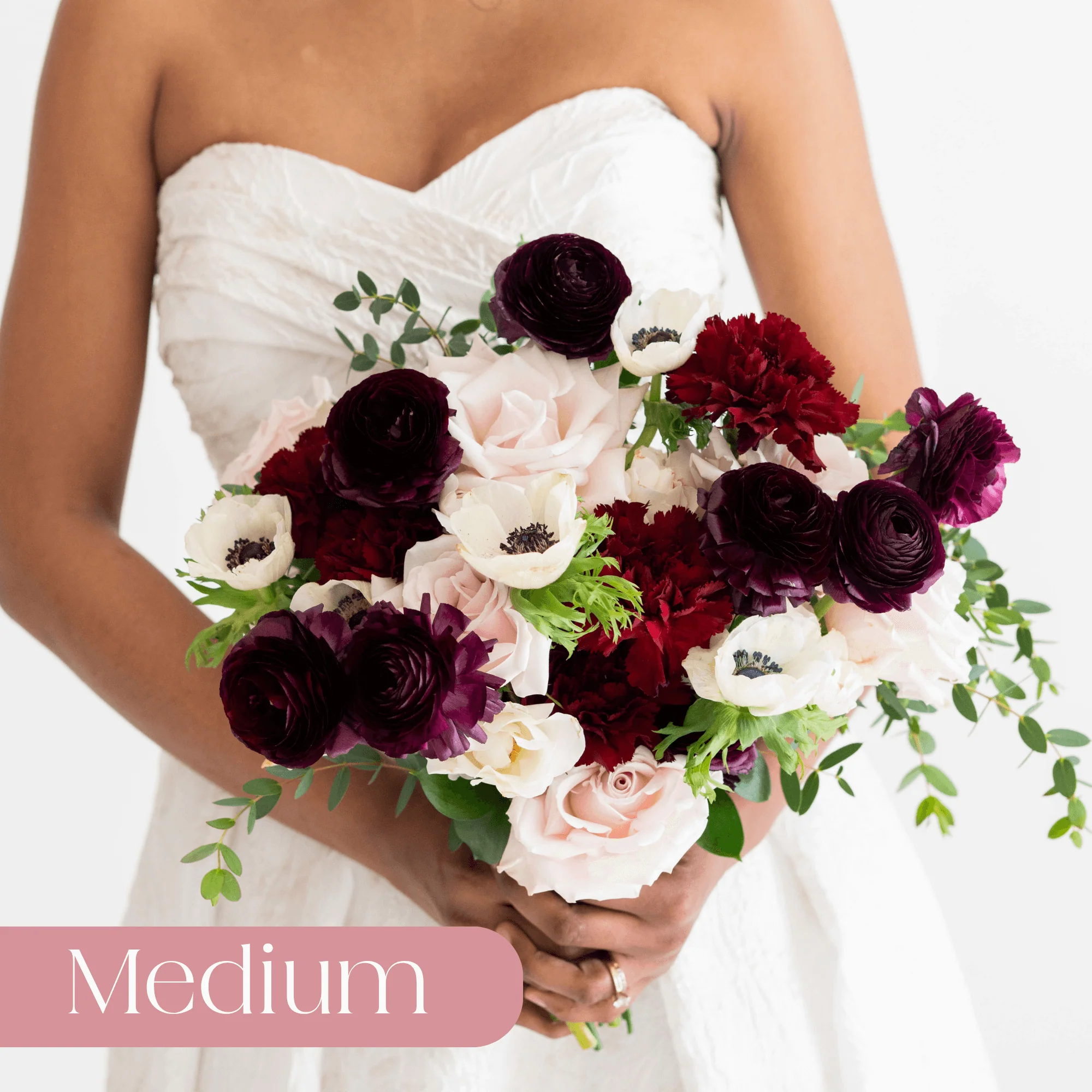 Navy and Wine Premade Plus - Medium