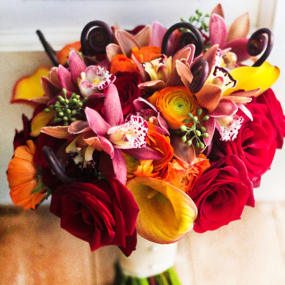 Orange Ranunculus Flower - Image 6