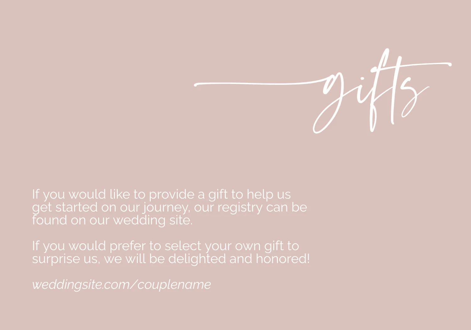Pacific Gold Minimalist Invitation Suite Template - 025 - Image 9
