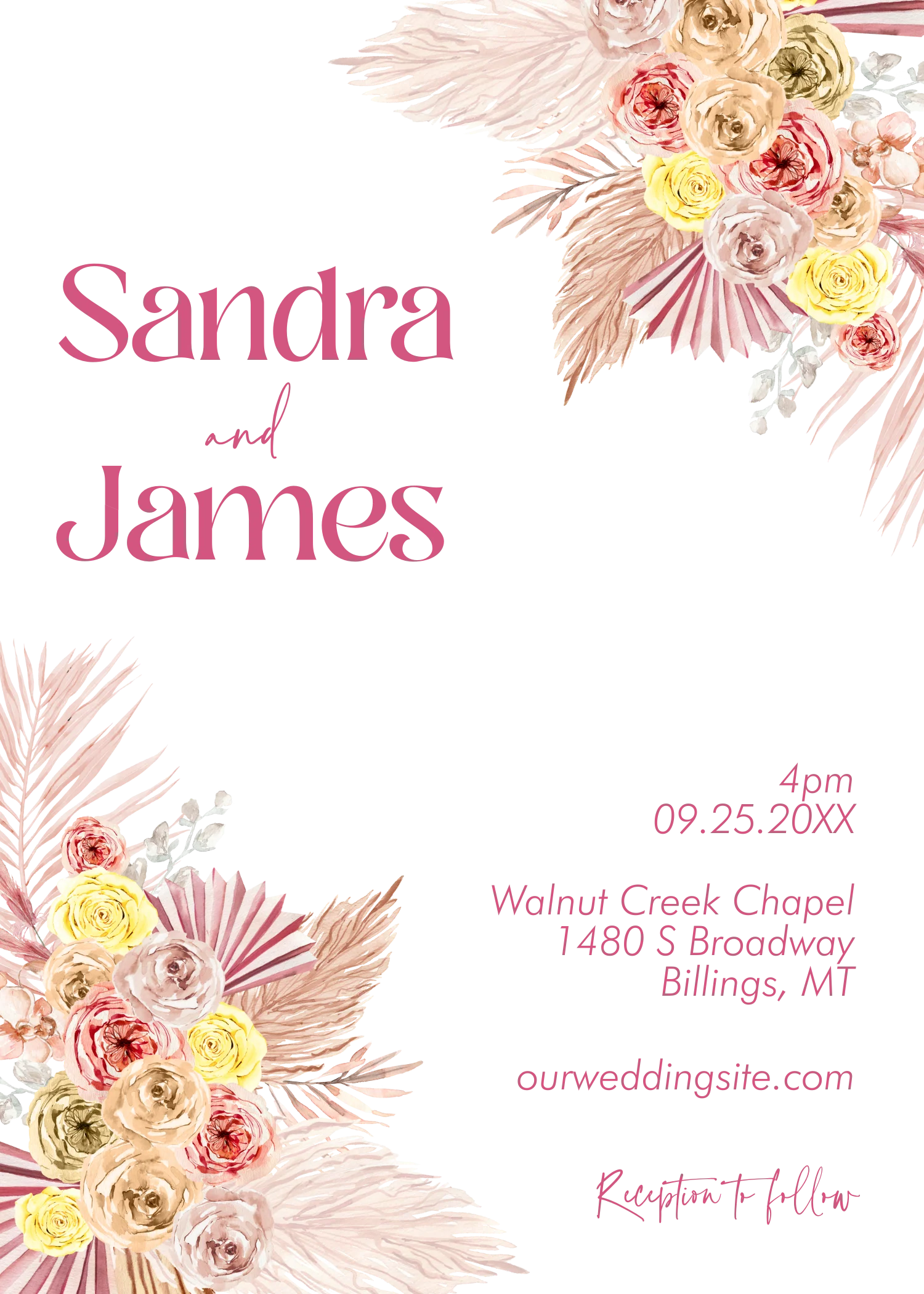 Palm Springs Invitation Suite Template - 030 - Image 3