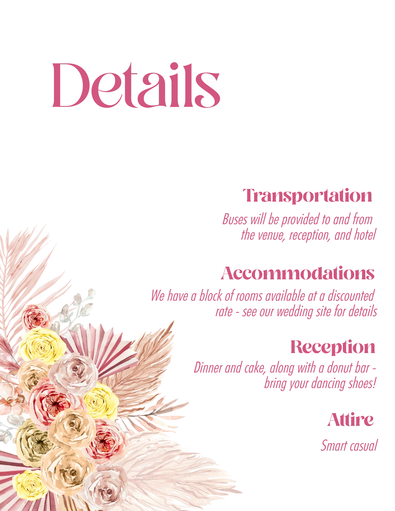 Palm Springs Invitation Suite Template - 030 - Image 5
