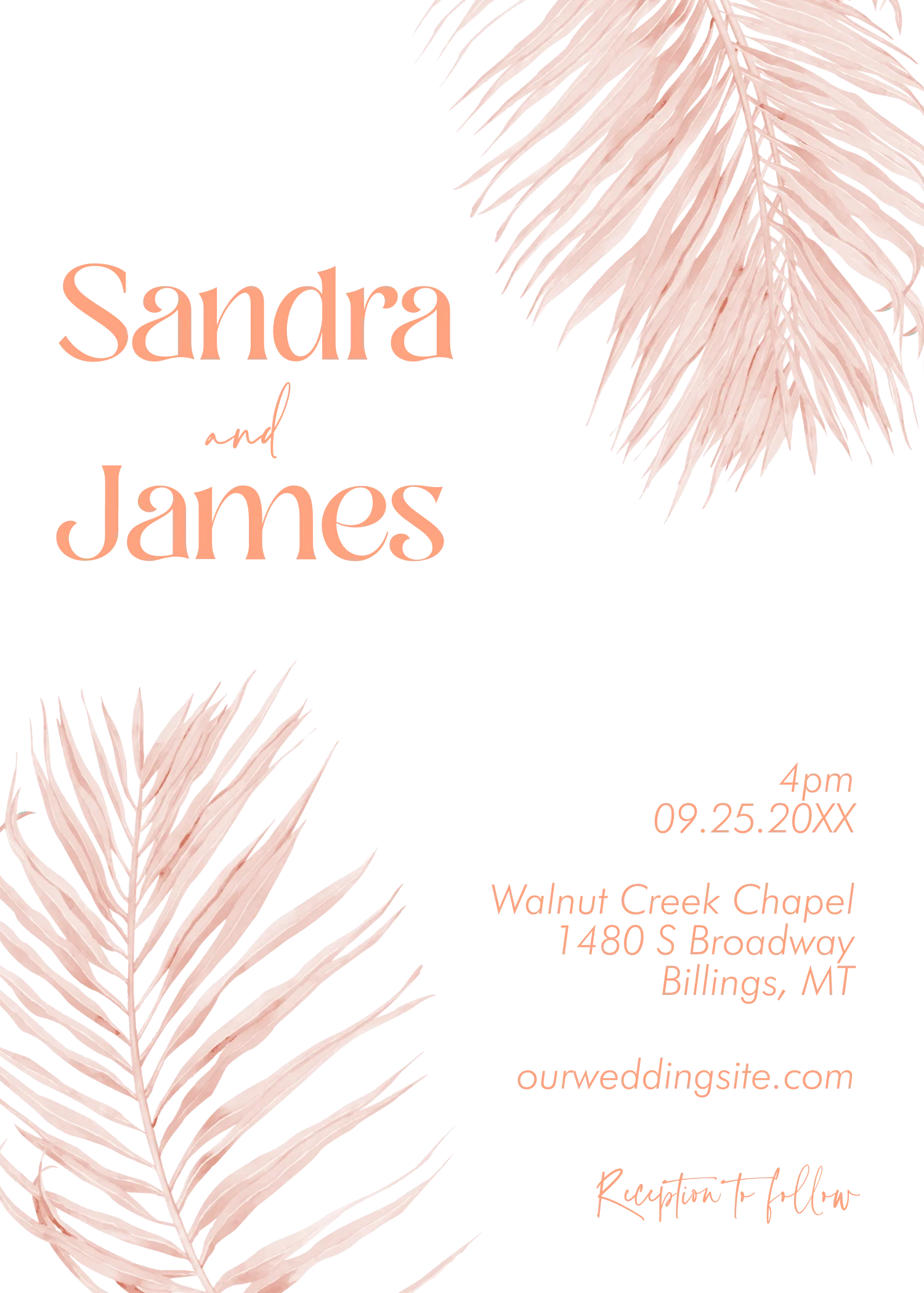 Palm Springs Invitation Suite Template - 031 - Image 5