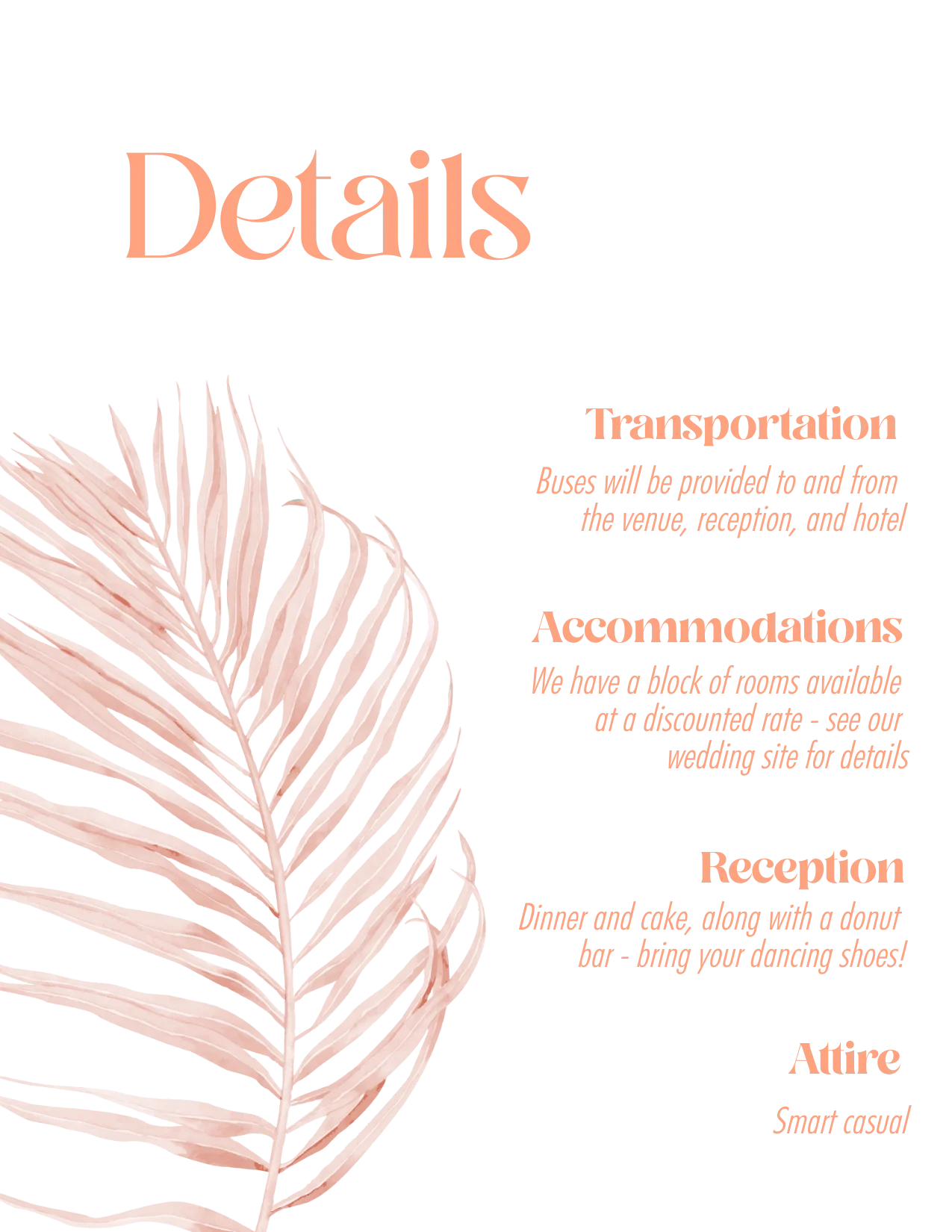 Palm Springs Invitation Suite Template - 031 - Image 7
