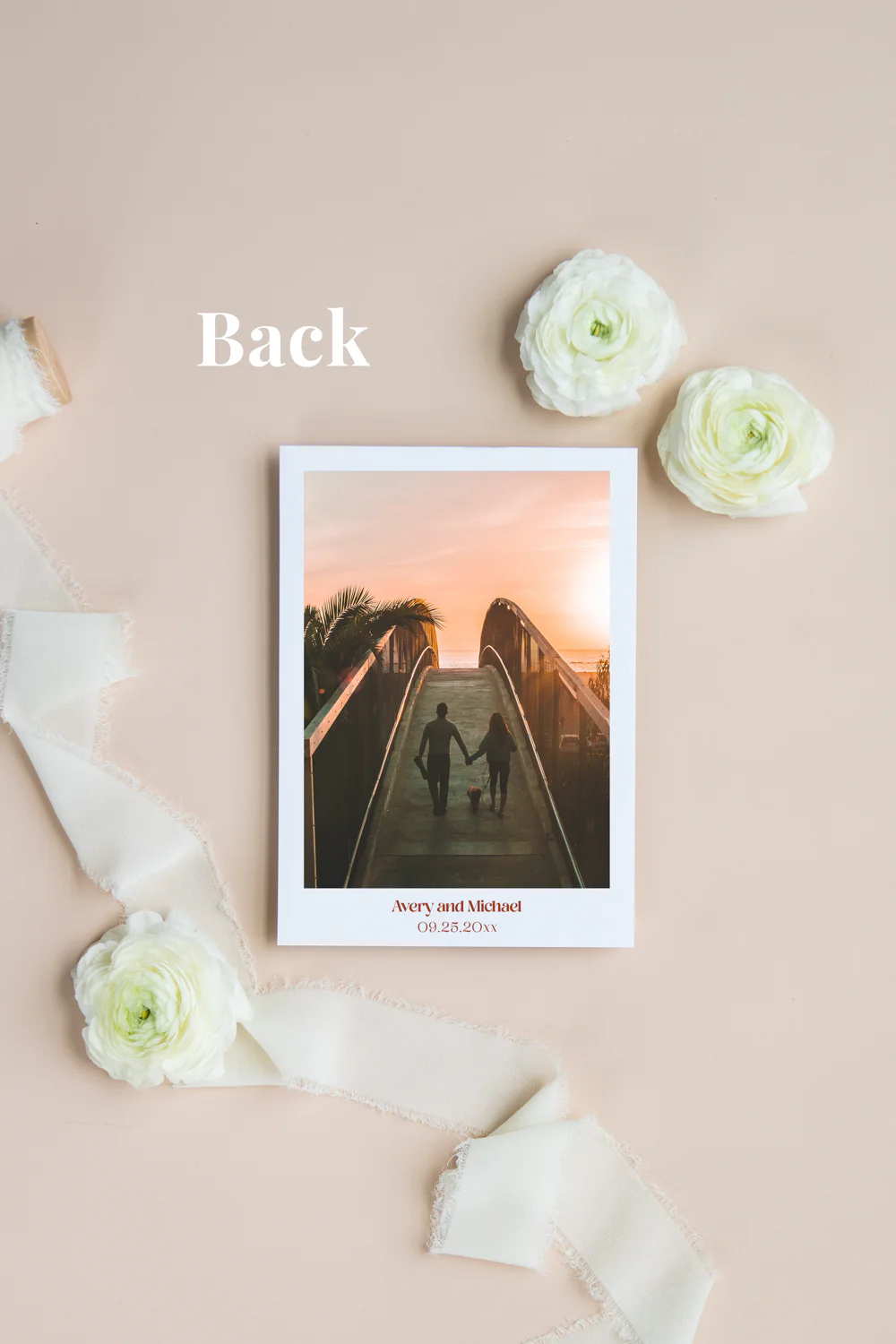 Peach and Coral Invitation Suite Template - 030 - Image 4
