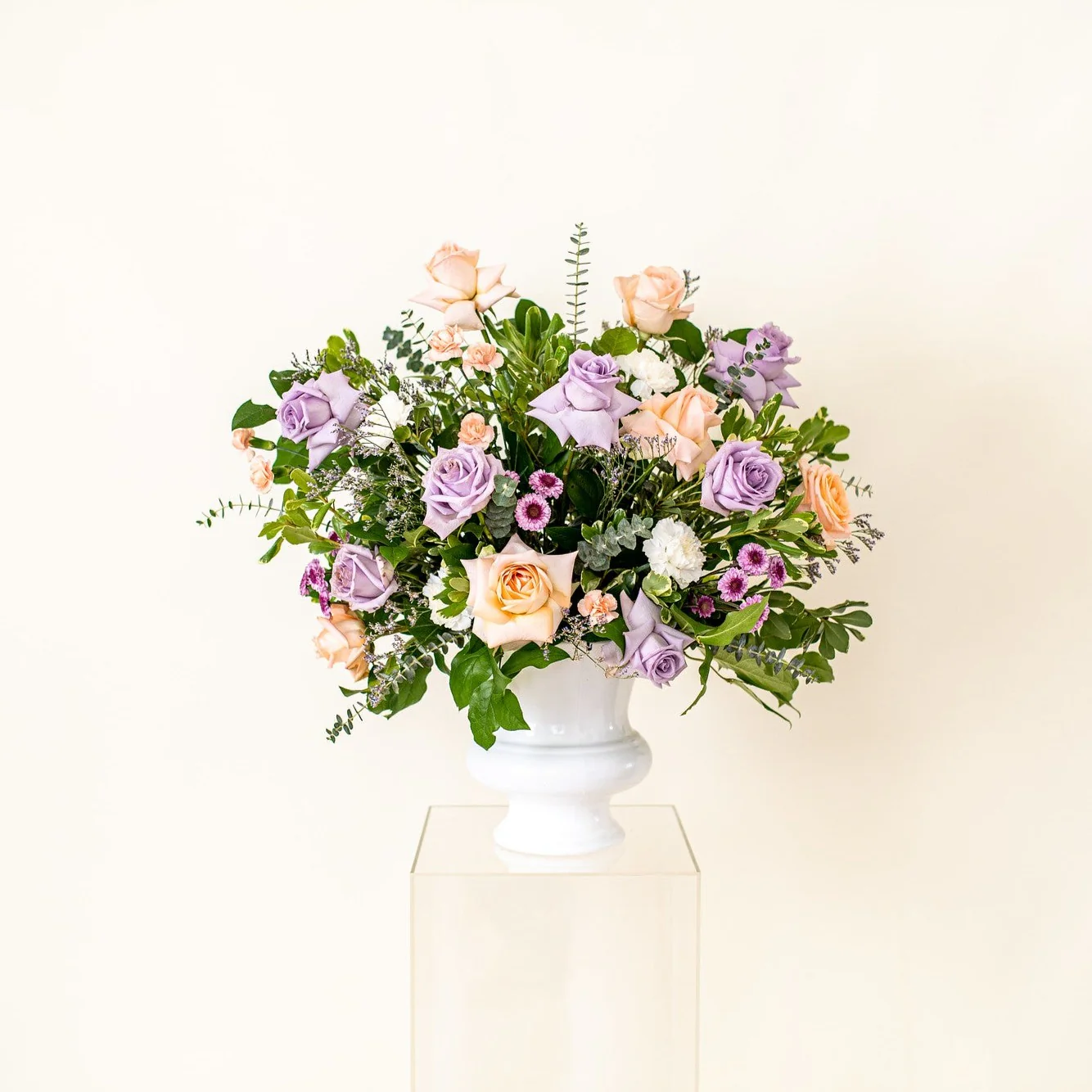 Peach and Lilac Full DIY Ceremony Flowers - Image 2