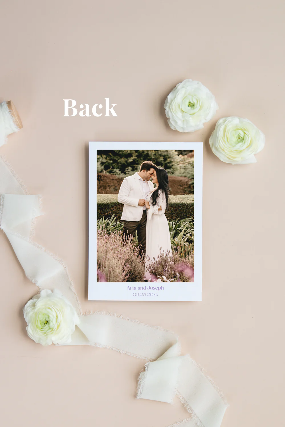 Peach and Lilac Invitation Suite Template - 030 - Image 4