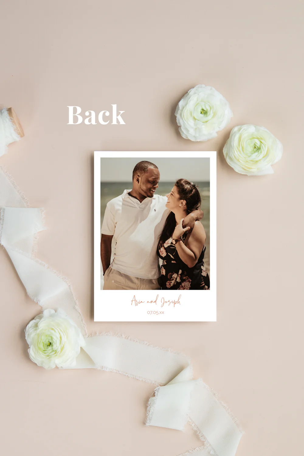 Peach and Lilac Minimalist Invitation Suite Template - 025 - Image 4