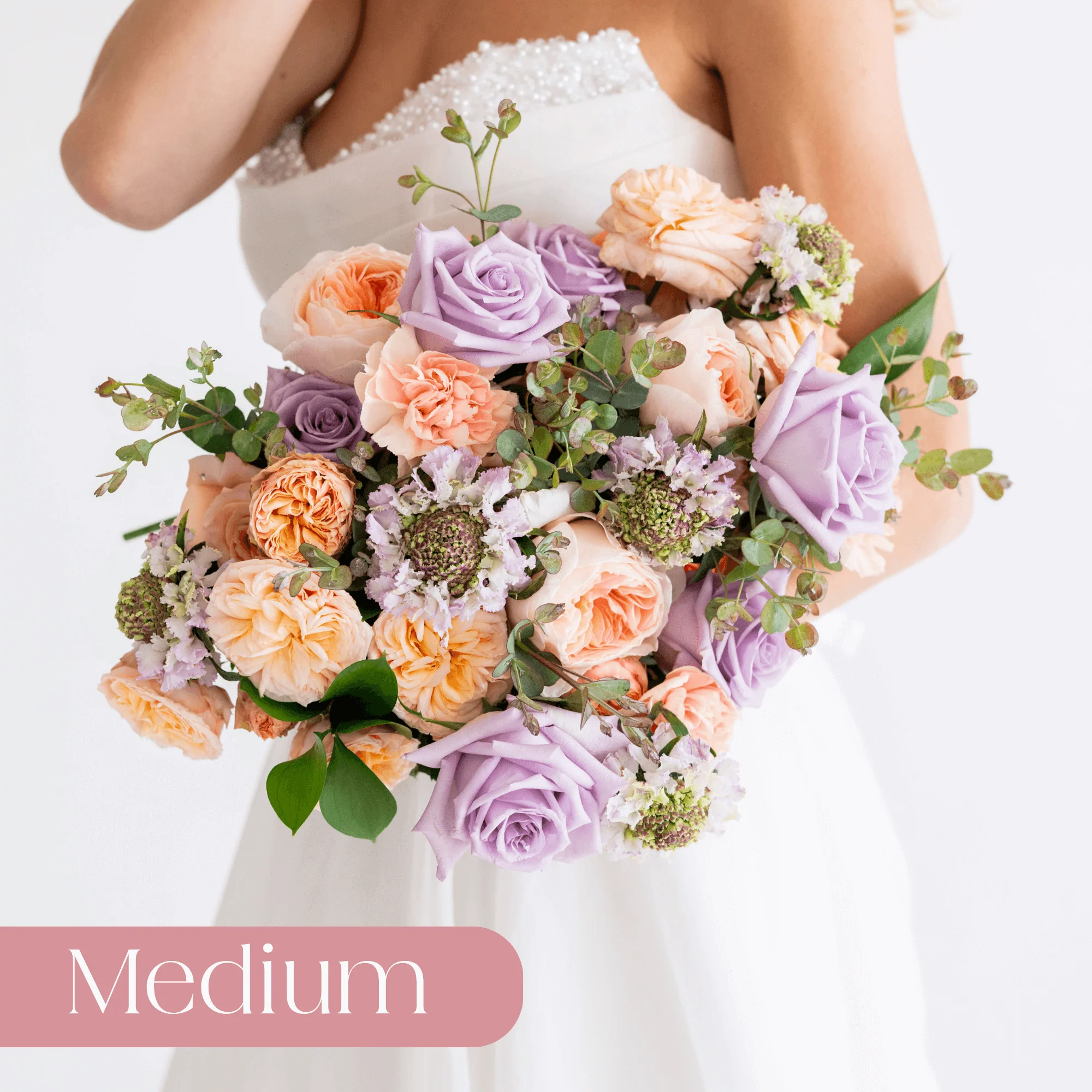 Peach and Lilac Premade Plus - Medium