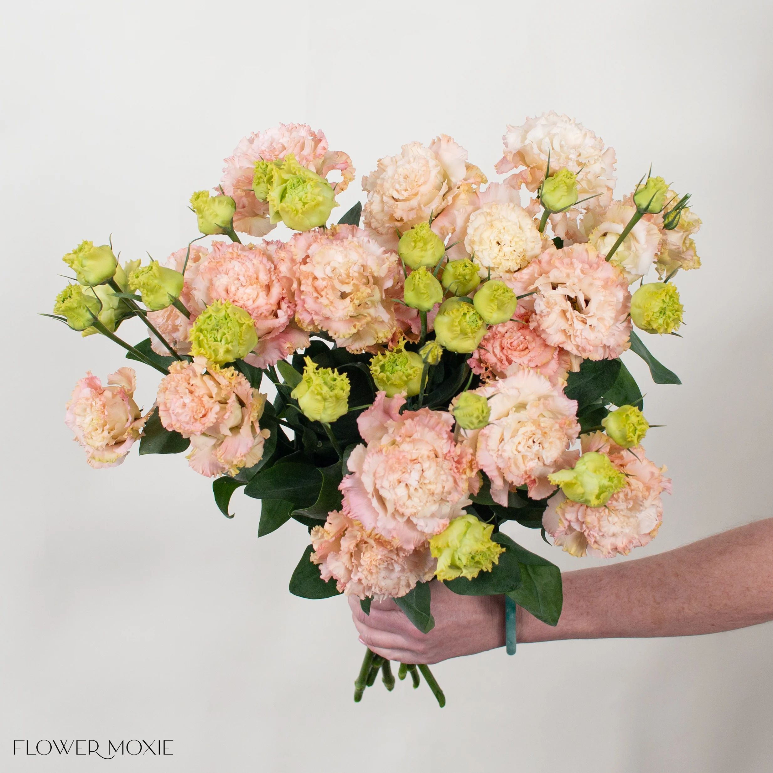 Peachy Pink Lisianthus Flower - Image 11