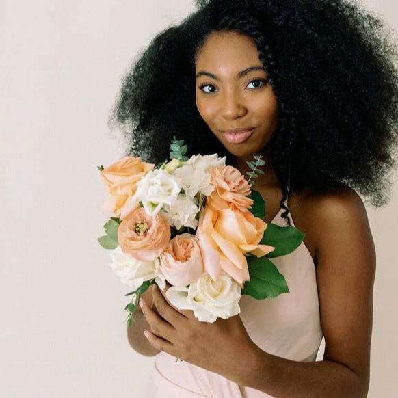 Peaches and Cream Full DIY - Bridesmaid Bouquets - Makes 5-6
