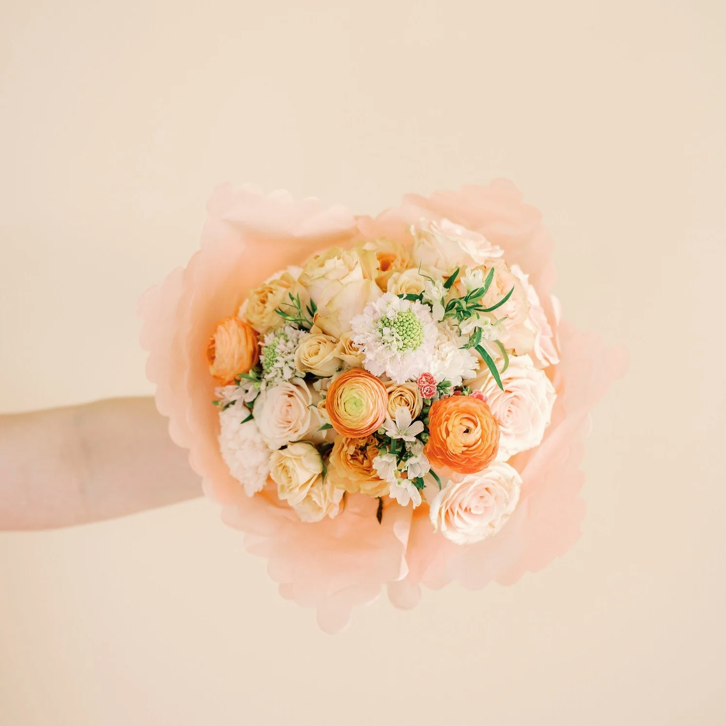 Peachy Keen Bridal Bouquet - Image 3