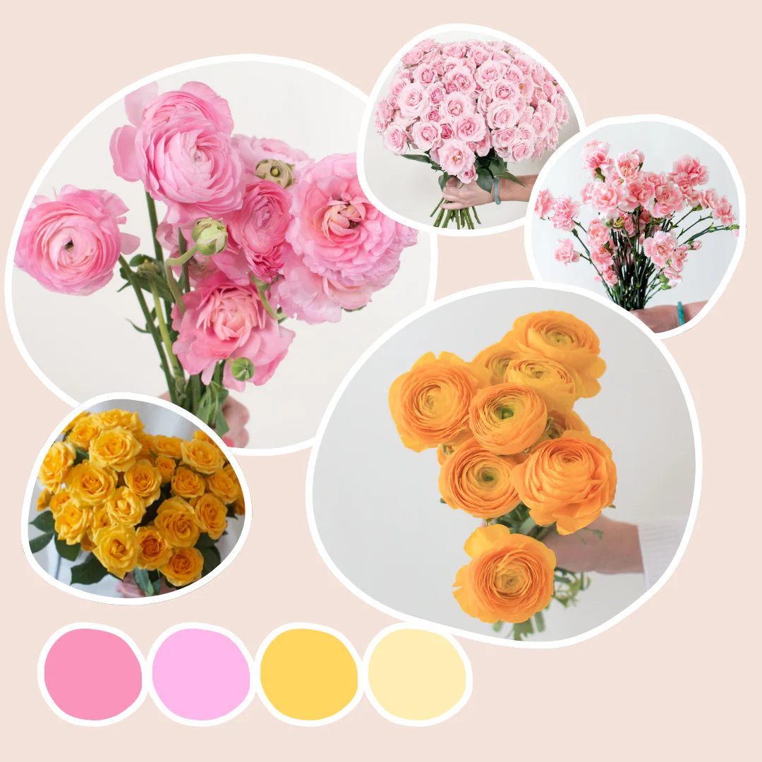 Pink Mixed Box – Sunrise Charm