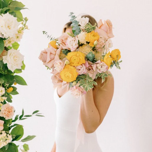 Pink Lemonade Full DIY Bridal and 4-5 Bridesmaid Bouquets