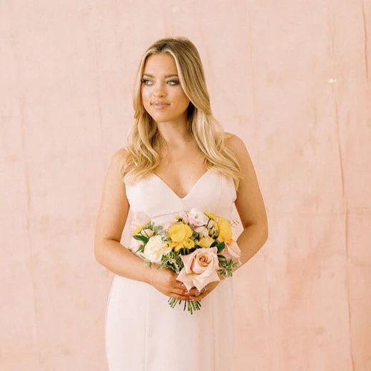 Pink Lemonade Full DIY Bridal and 4-5 Bridesmaid Bouquets - Image 2