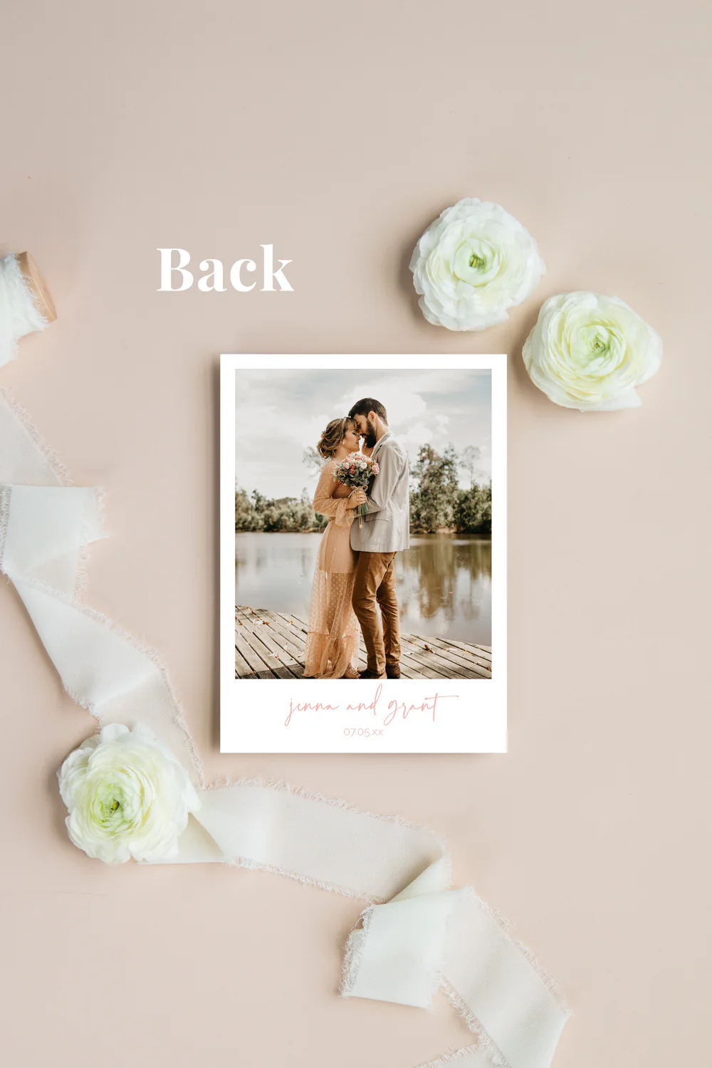 Pink Lemonade MInimalist Invitation Suite Template - 025 - Image 4
