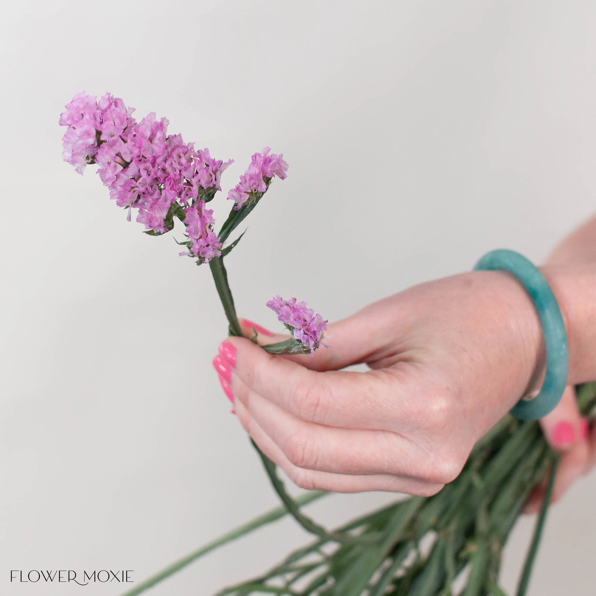 Pink Statice Flower - Image 3