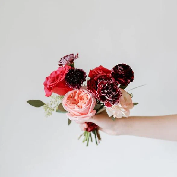 Pinks and Berries Full DIY Bridesmaid Bouquets - Makes 5-6