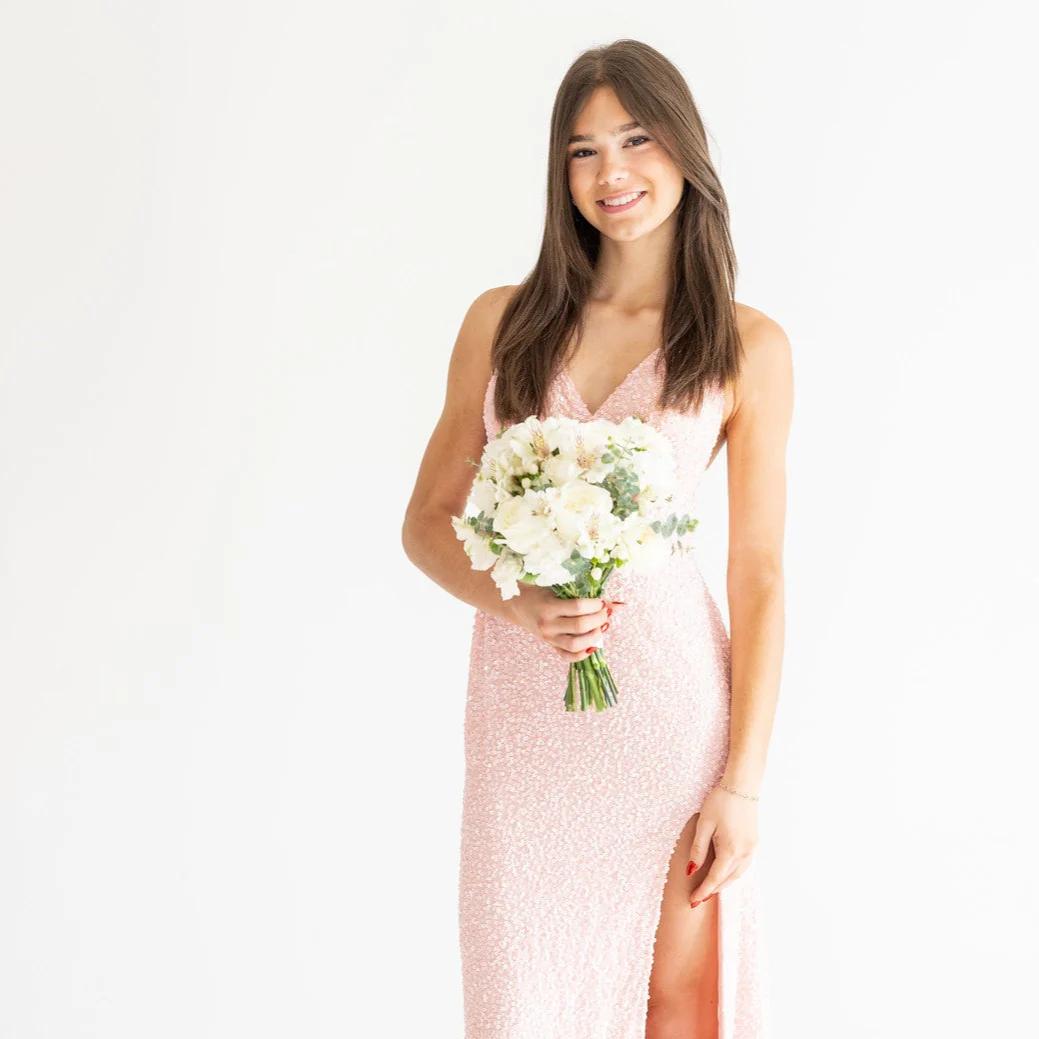 Cream Prom Set - Bouquets and Boutonnieres - Image 4