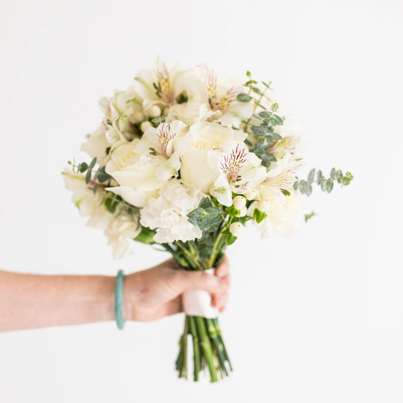 Cream Prom Set - Bouquets and Boutonnieres - Image 5