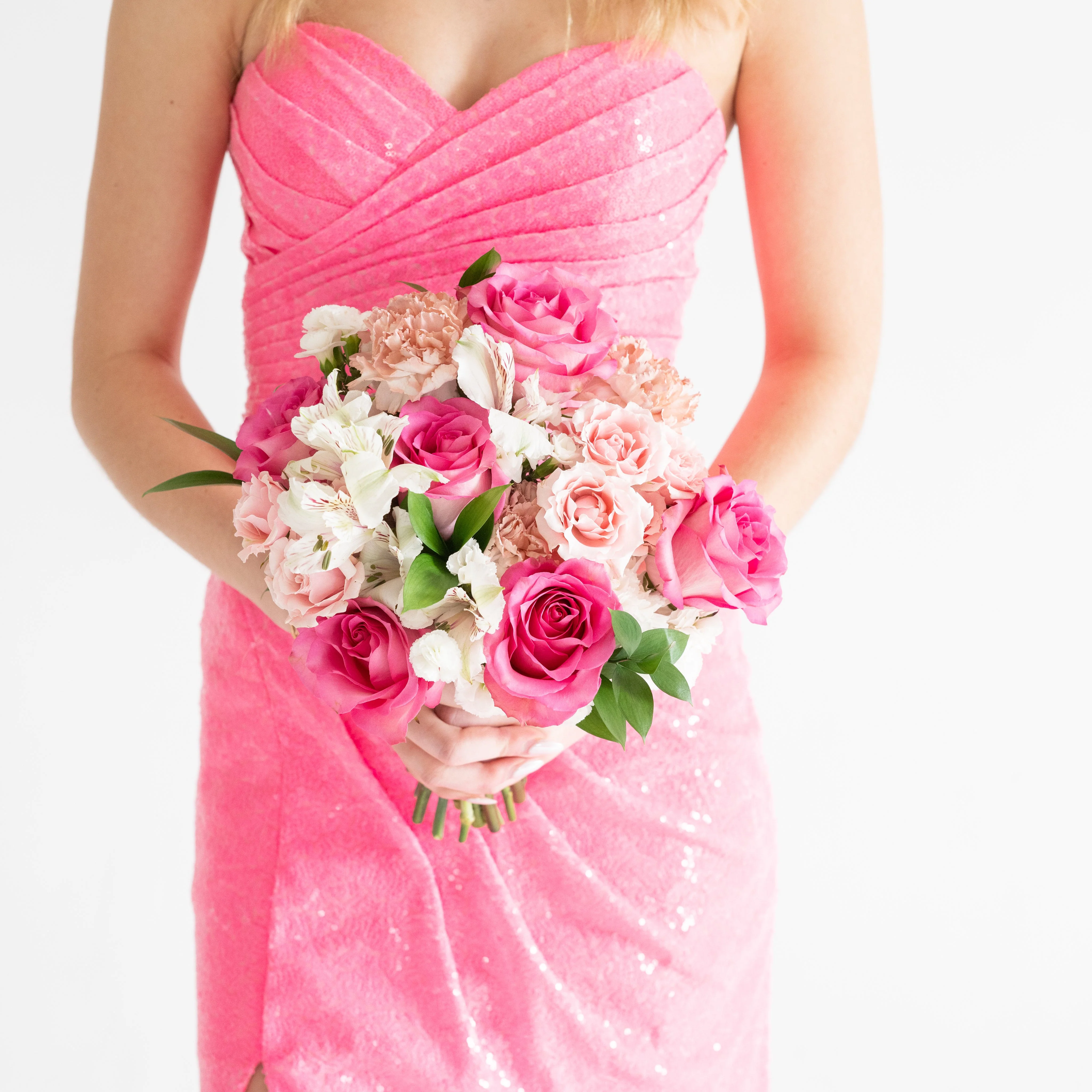 Pink Prom Set - Bouquets and Boutonnieres - Image 6