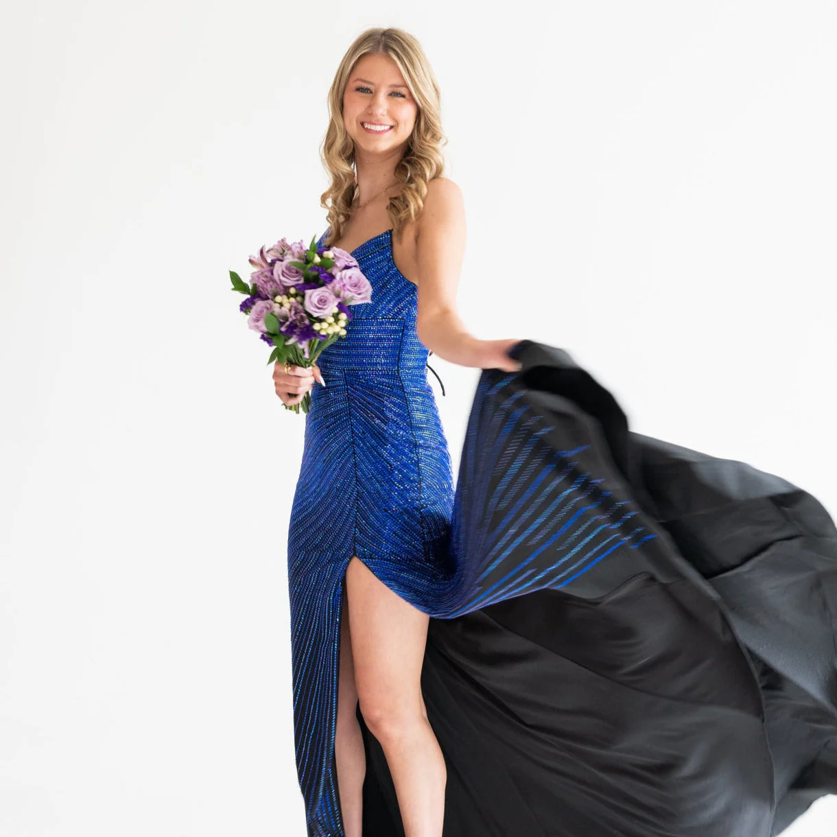 Purple Prom Set - Bouquets and Boutonnieres - Image 4