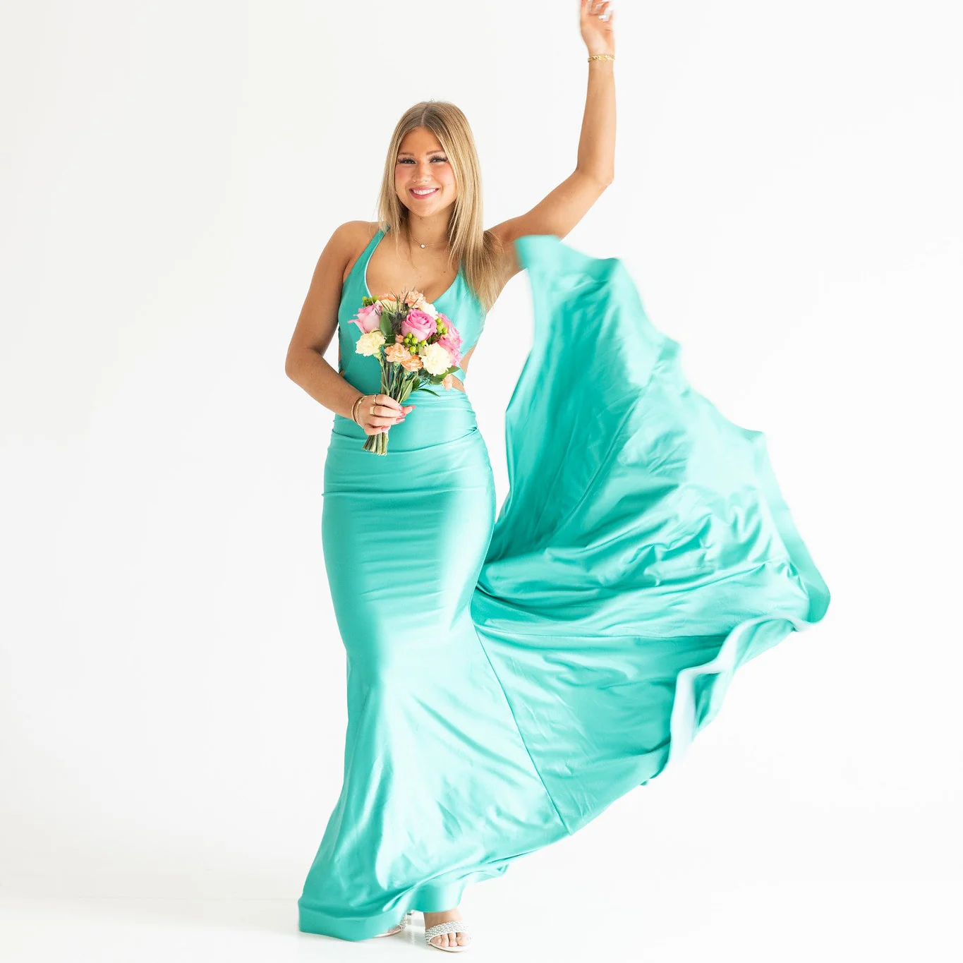 Vibrant Prom Set - Bouquets and Boutonnieres - Image 4