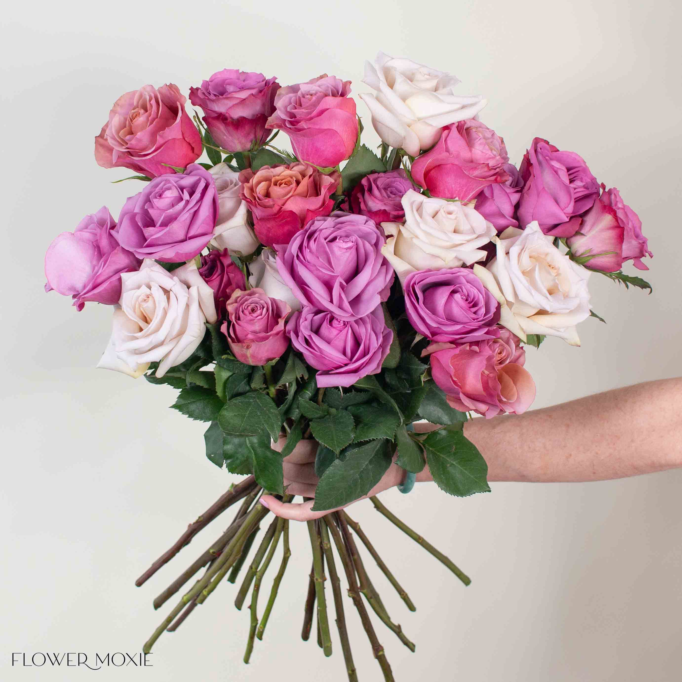 Purple Garden Rose Mix - Image 2