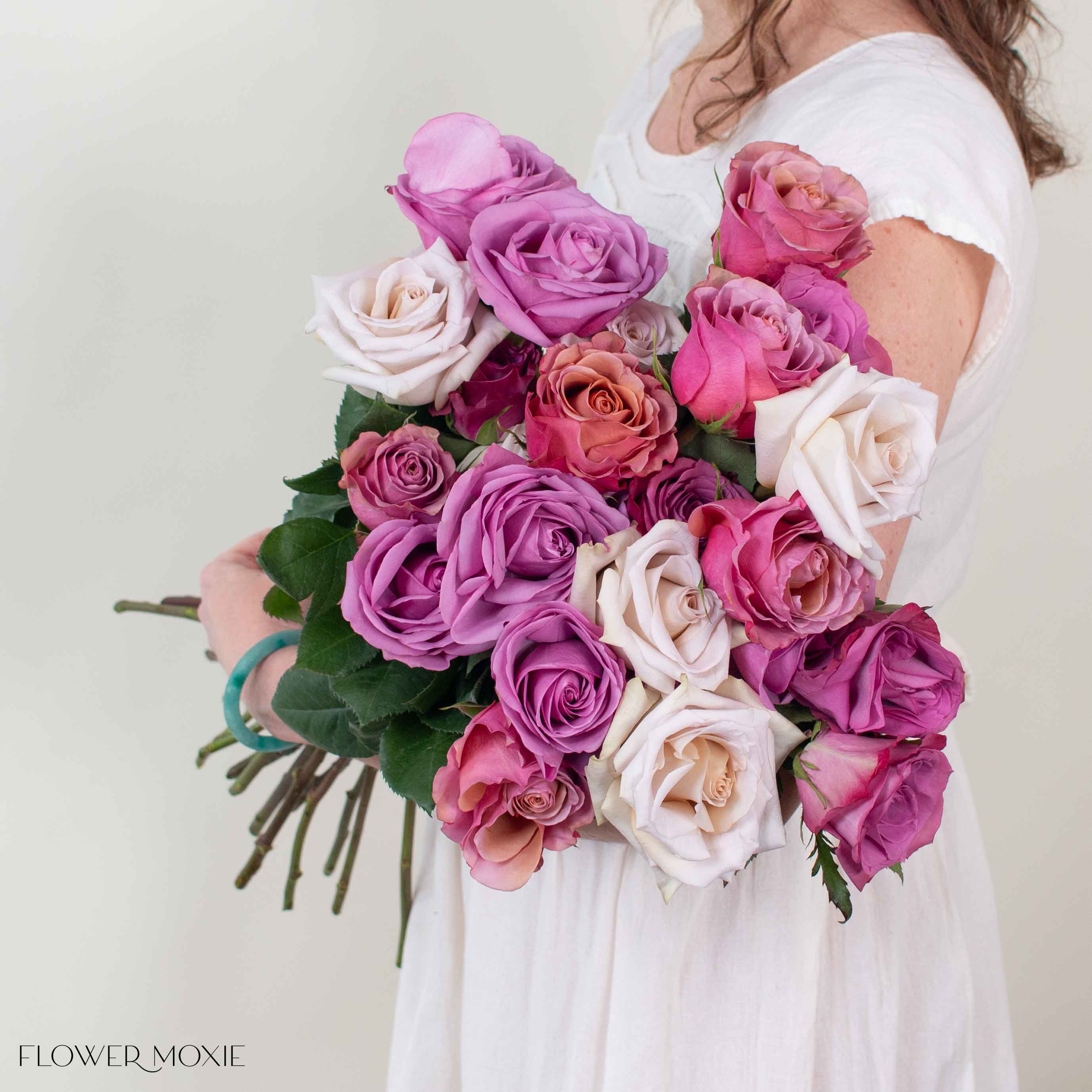 Purple Garden Rose Mix - Image 3